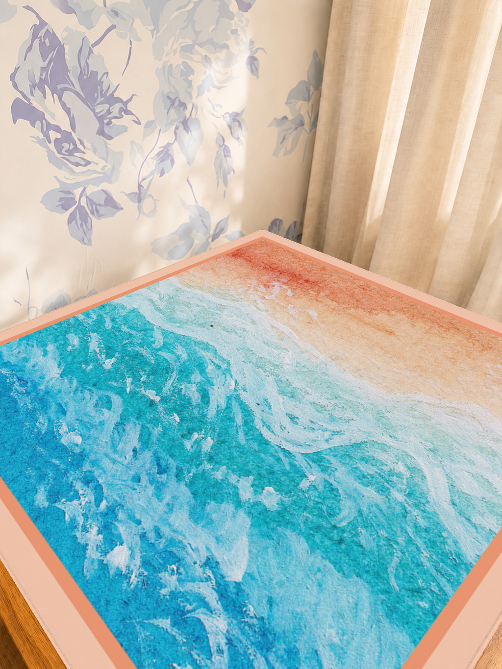 Mahjong by SI™ Peachy Beachy Keen Mahjong Mat