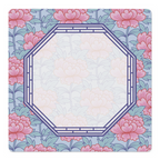 Mahjong by SI™ Peony Lattice Mahjong Mat