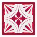 Point Taken Red mahjong mat by Mahjong by SI