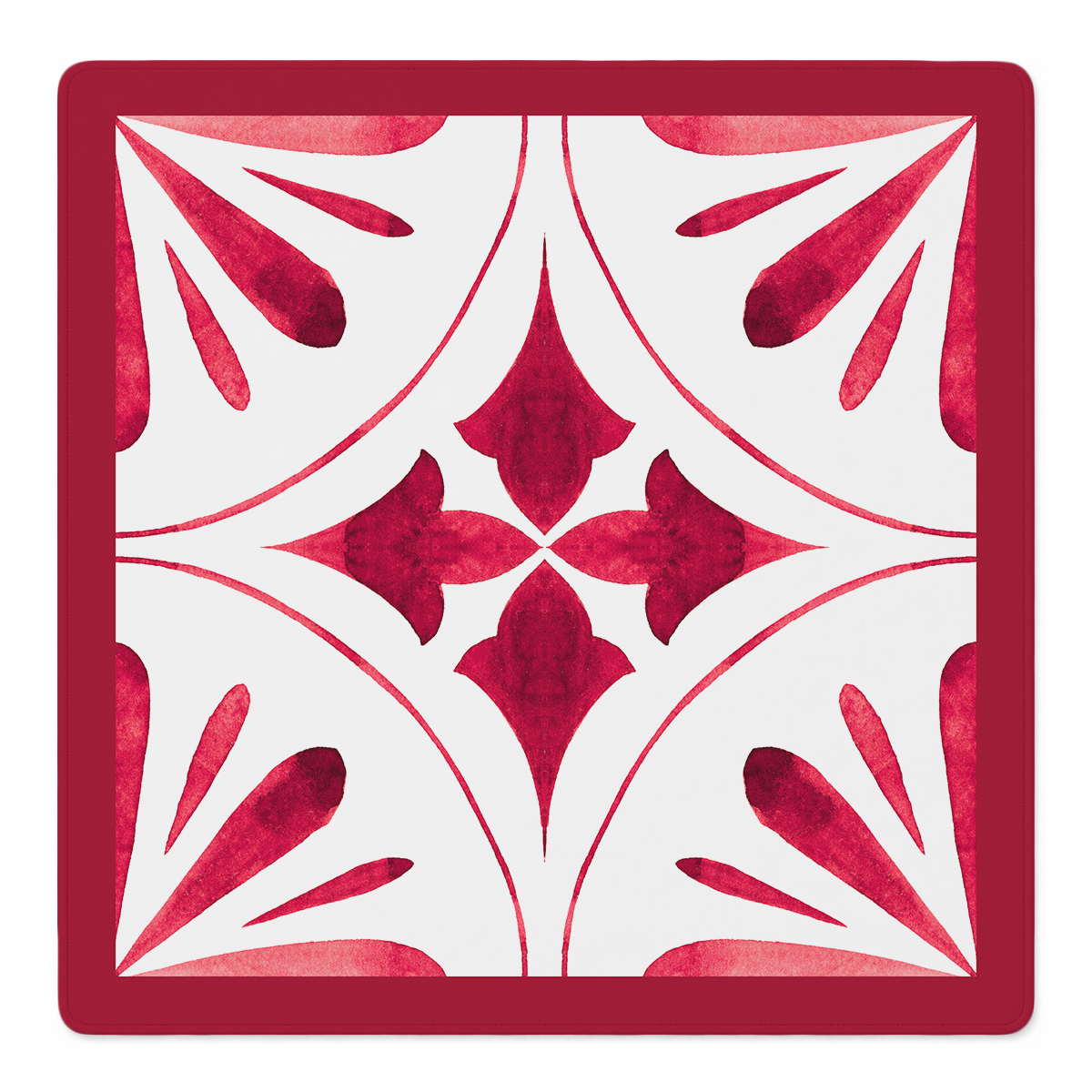 Point Taken Red mahjong mat by Mahjong by SI