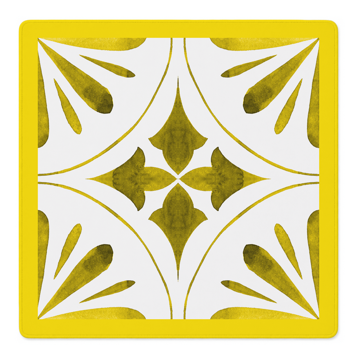 Point Taken Yellow mahjong mat by Mahjong by SI