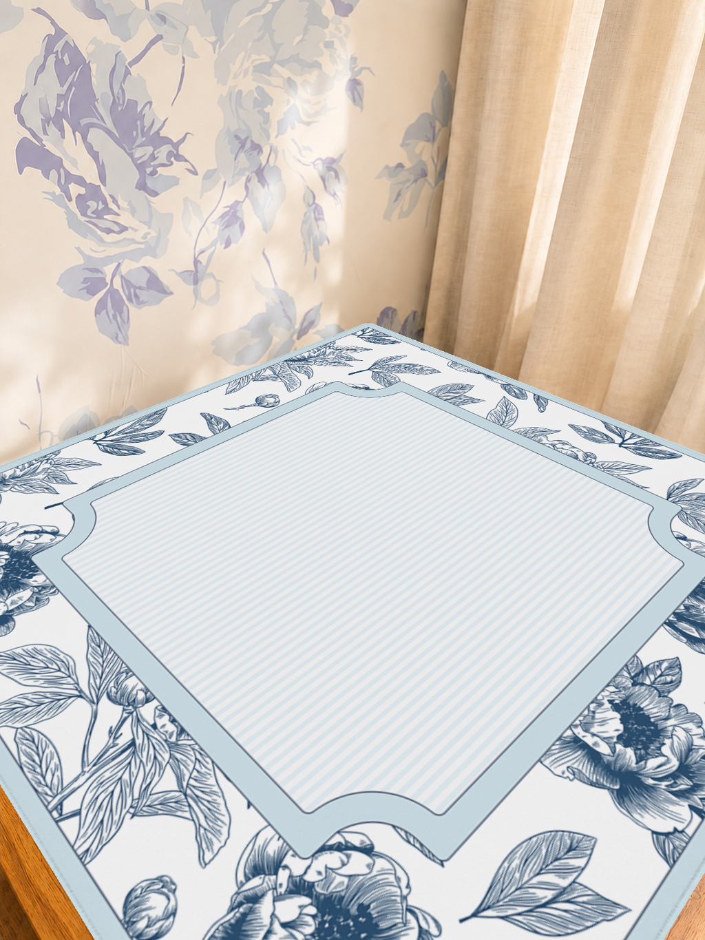 Mahjong by SI™ Porcelain Daydream Mahjong Mat