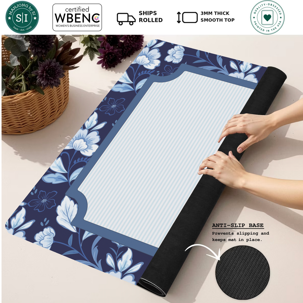 Mahjong by SI™ Porcelain Princess Mahjong Mat