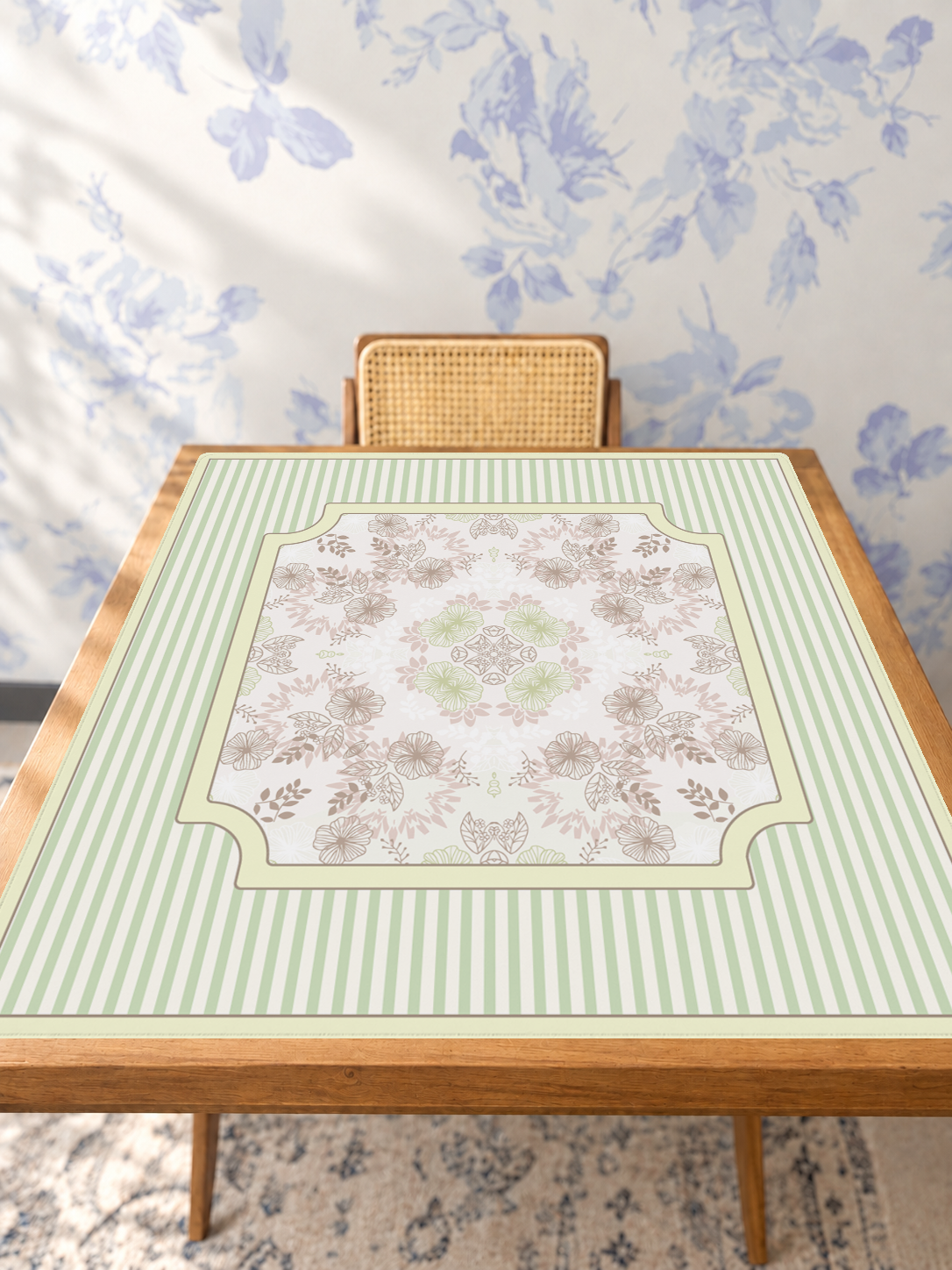Mahjong by SI™ Sage Arabesque Mahjong Mat