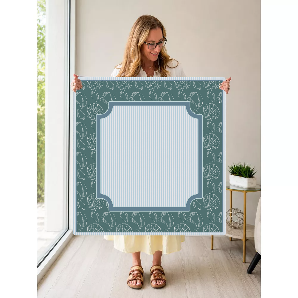 Mahjong by SI™ Shoreline Stripe Mahjong Mat