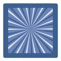 Star Treatment Blue mahjong mat by Mahjong by SI