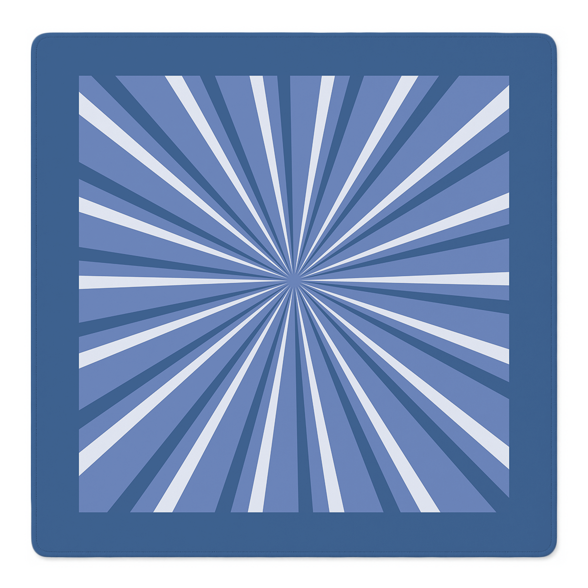 Star Treatment Blue mahjong mat by Mahjong by SI
