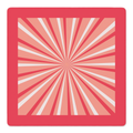 Star Treatment Red mahjong mat by Mahjong by SI