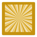 Star Treatment Yellow mahjong mat by Mahjong by SI