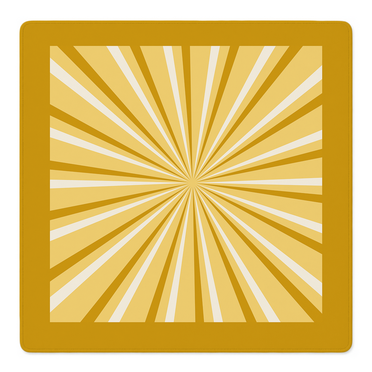 Star Treatment Yellow mahjong mat by Mahjong by SI