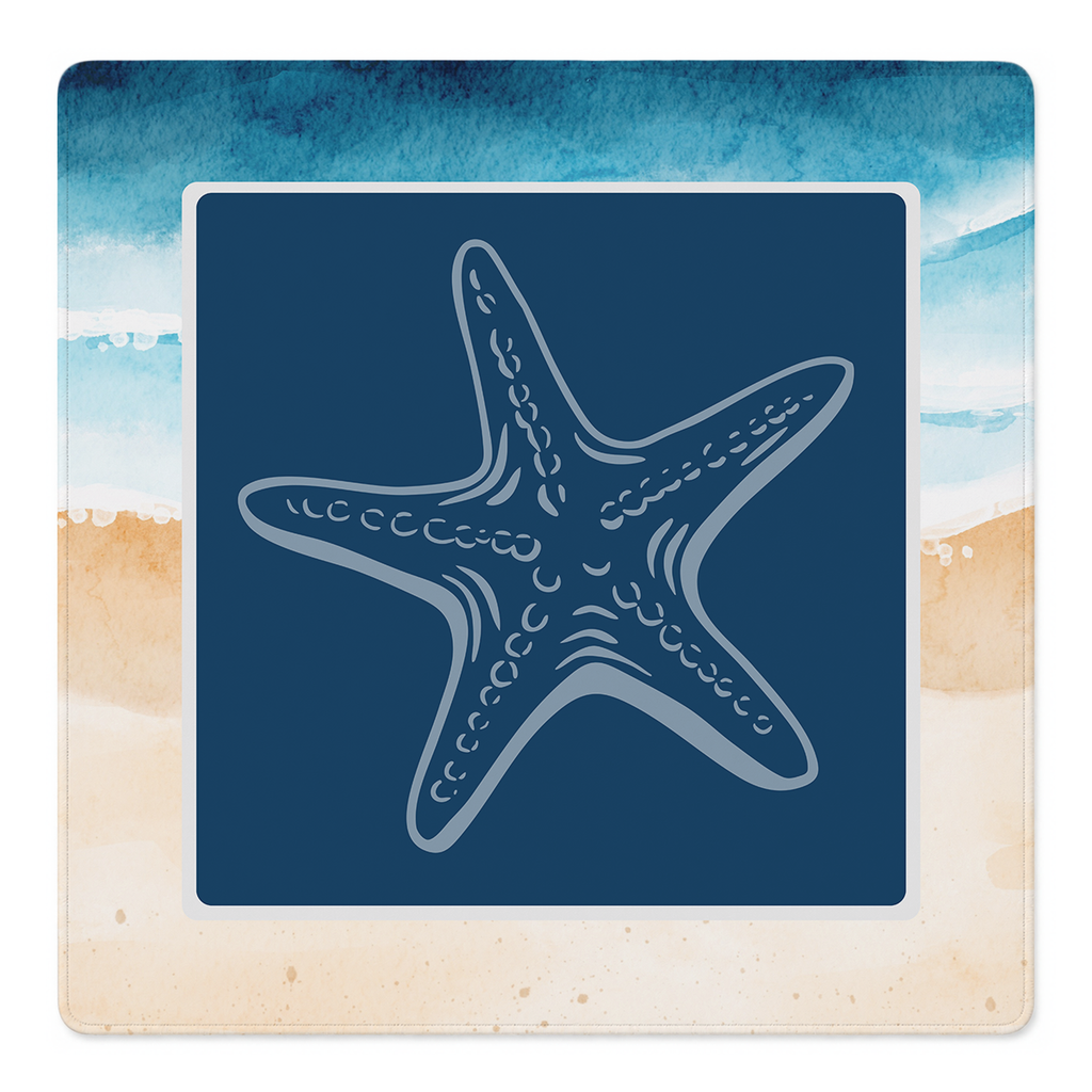 Starry Night at Sea mahjong mat by Mahjong by SI