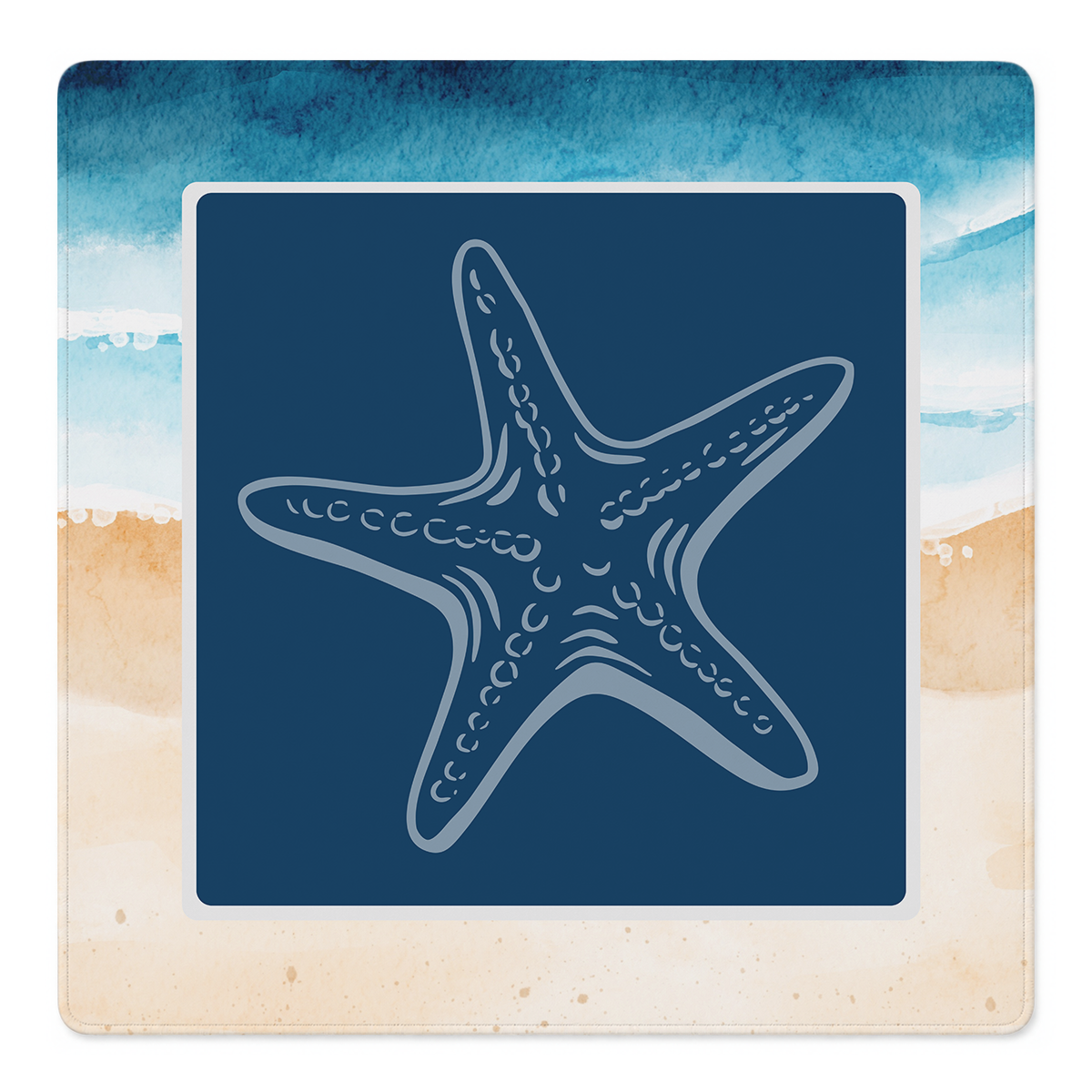 Starry Night at Sea mahjong mat by Mahjong by SI