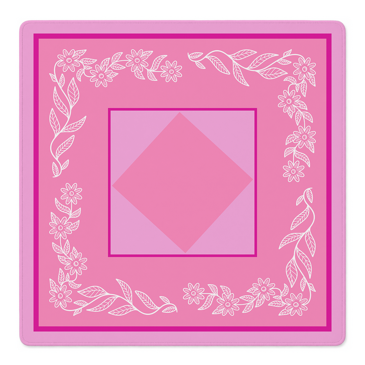 Stem Situation Pink mahjong mat by Mahjong by SI