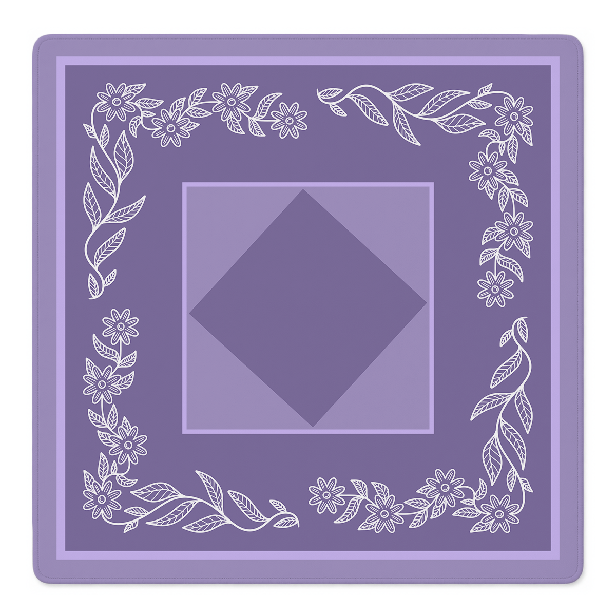 Stem Situation Purple mahjong mat by Mahjong by SI