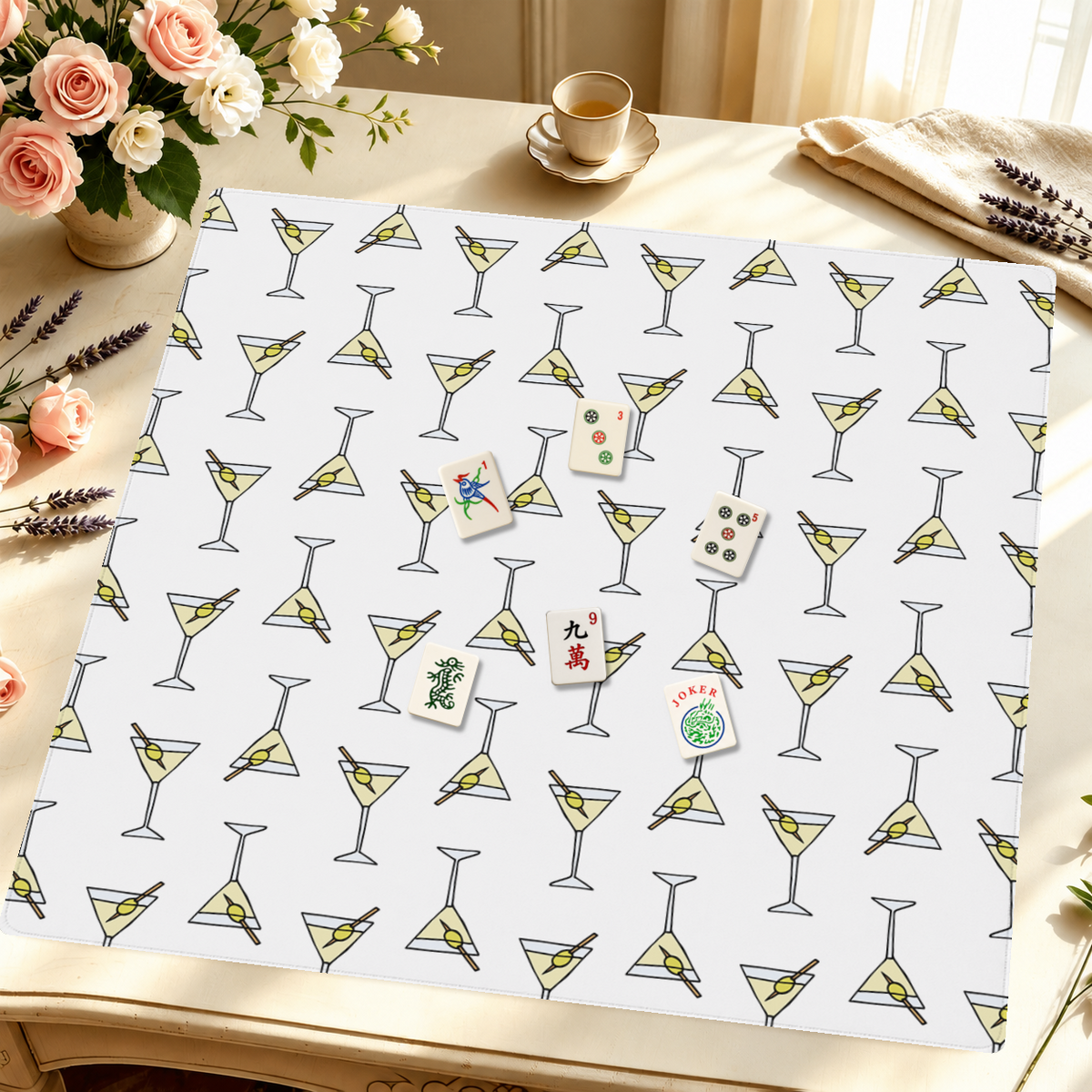 Mahjong by SI™ Straight Up Chic Mahjong Mat