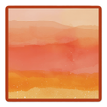Sunset Spritz mahjong mat by Mahjong by SI