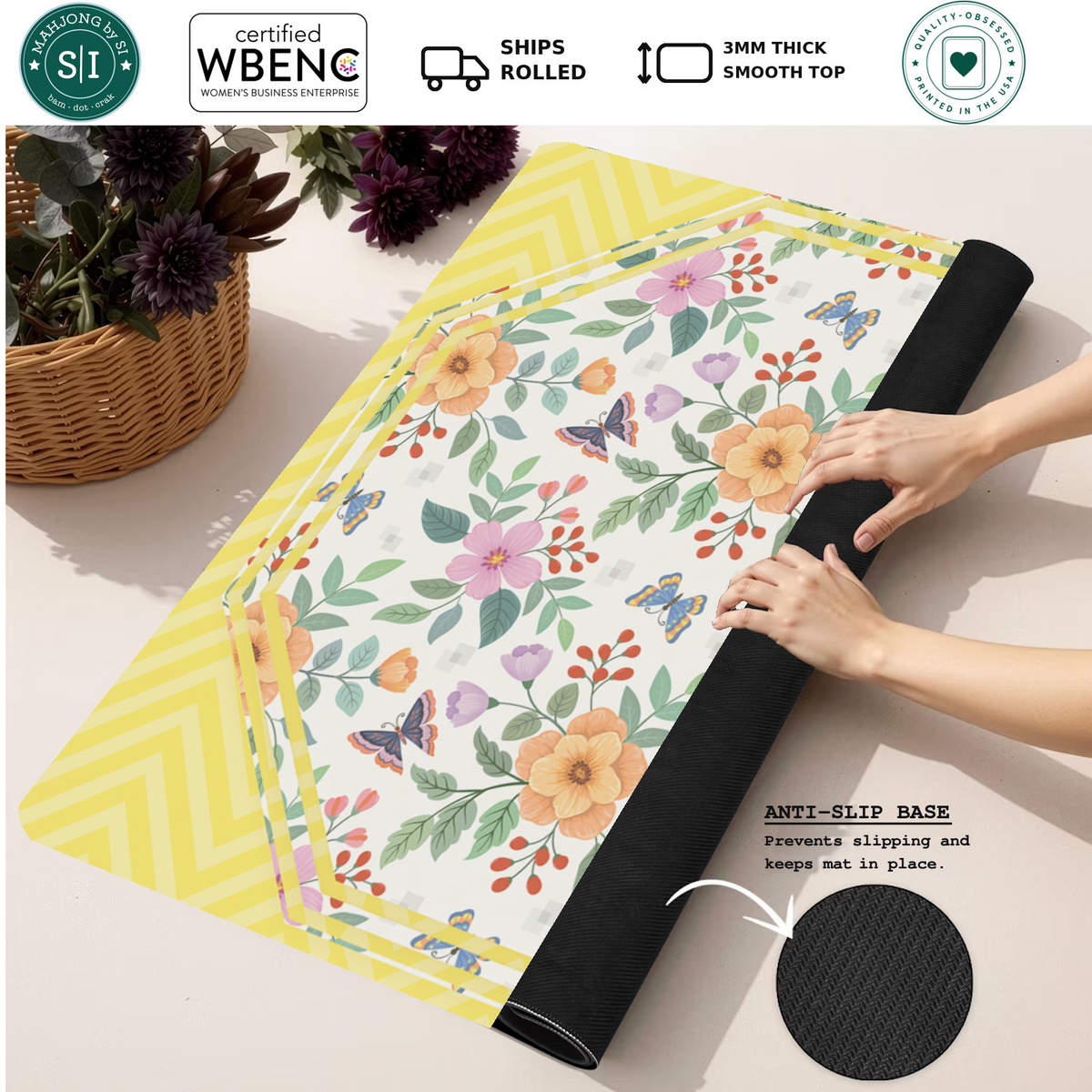 Mahjong by SI™ Sunshine Season Mahjong Mat
