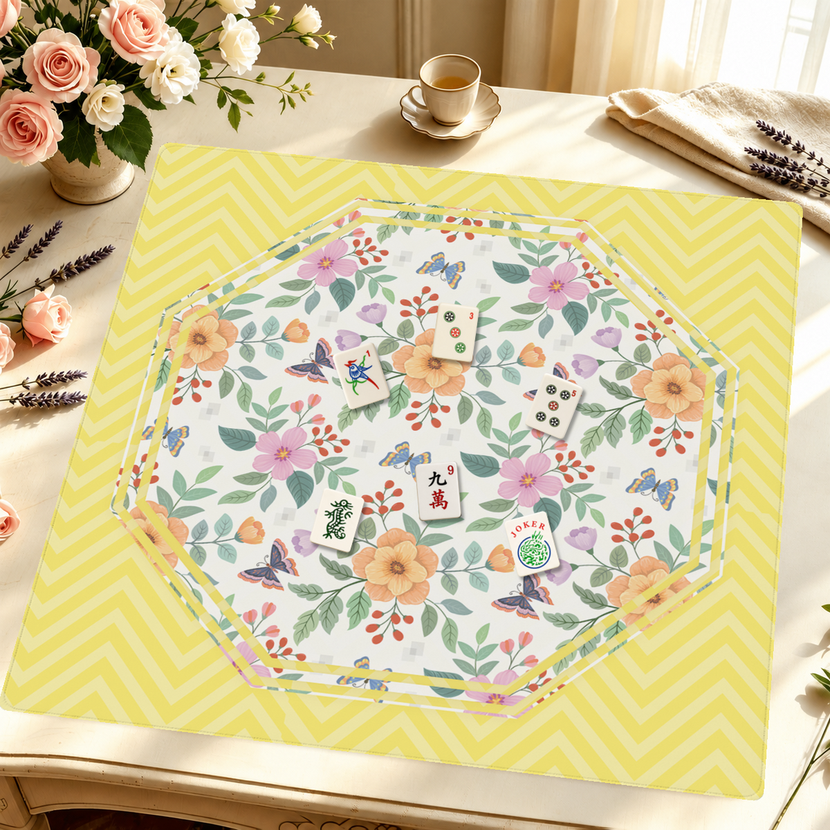 Mahjong by SI™ Sunshine Season Mahjong Mat