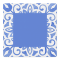 Twist And Tile Blue mahjong mat by Mahjong by SI