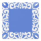 Twist And Tile Blue mahjong mat by Mahjong by SI