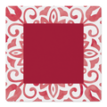 Twist And Tile Red mahjong mat by Mahjong by SI