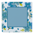 Vine Time Blue mahjong mat by Mahjong by SI