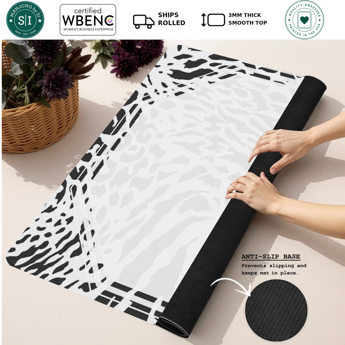 Mahjong by SI™ Wild Things Mahjong Mat