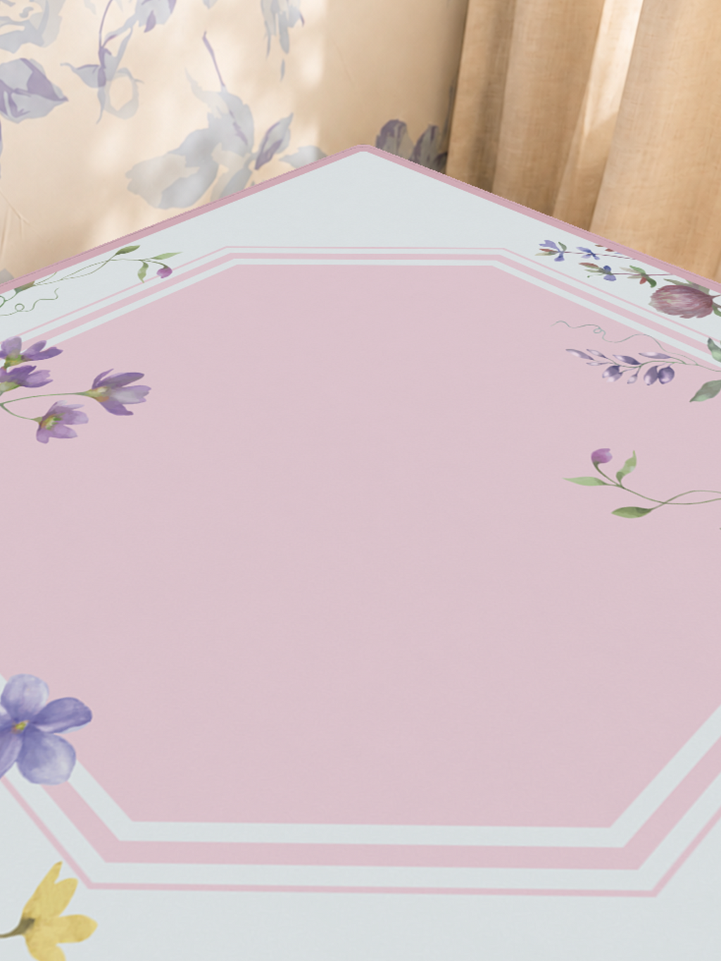 Mahjong by SI™ Wildflower Toile Mahjong Mat