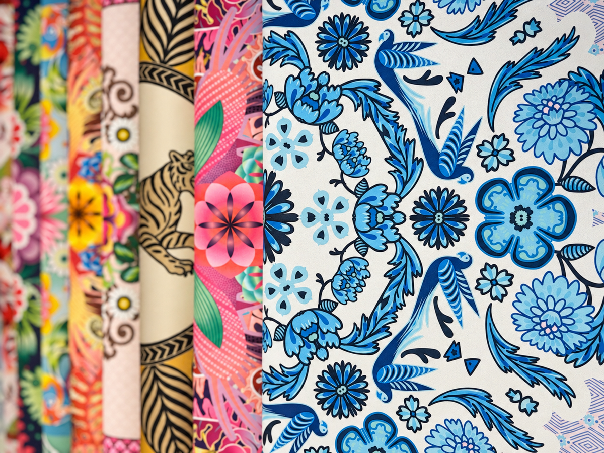 Catalina Estrada mahjong mat collection