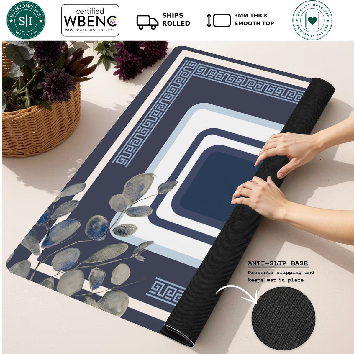 Meet Me in Mykonos — Rolled Mat Feature Image [rolled-feature-square]