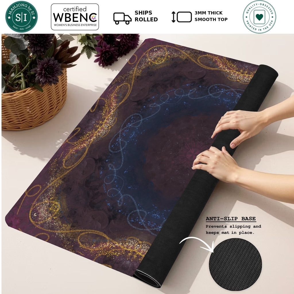 Midnight Stardust Soiree — Rolled Mat Feature Image [rolled-feature-square]