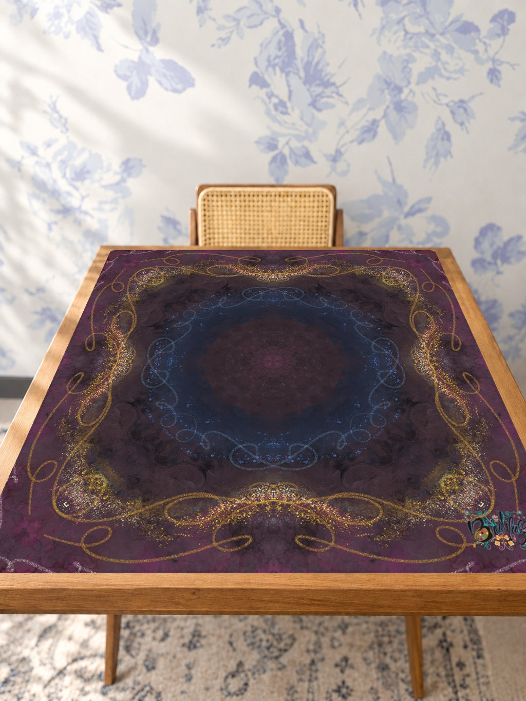 Midnight Stardust Soiree — Studio Table Angle [studio-angle-square]