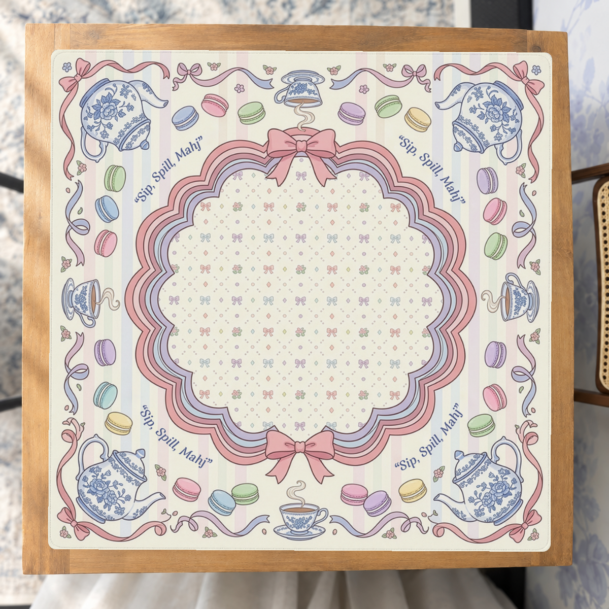 Mahjong by SI™ Sip Spill Mahj Mahjong Mat