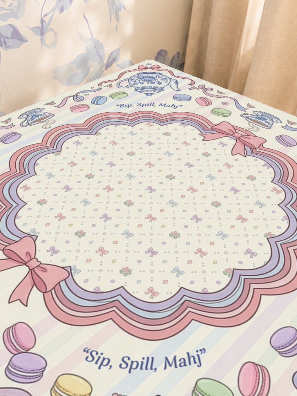 Mahjong by SI™ Sip Spill Mahj Mahjong Mat