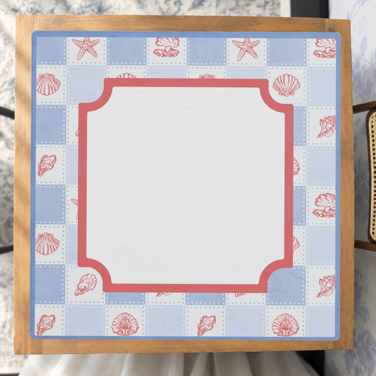 Mahjong by SI™ Ocean Archive Mahjong Mat — Studio Overhead [studio-overhead-square]