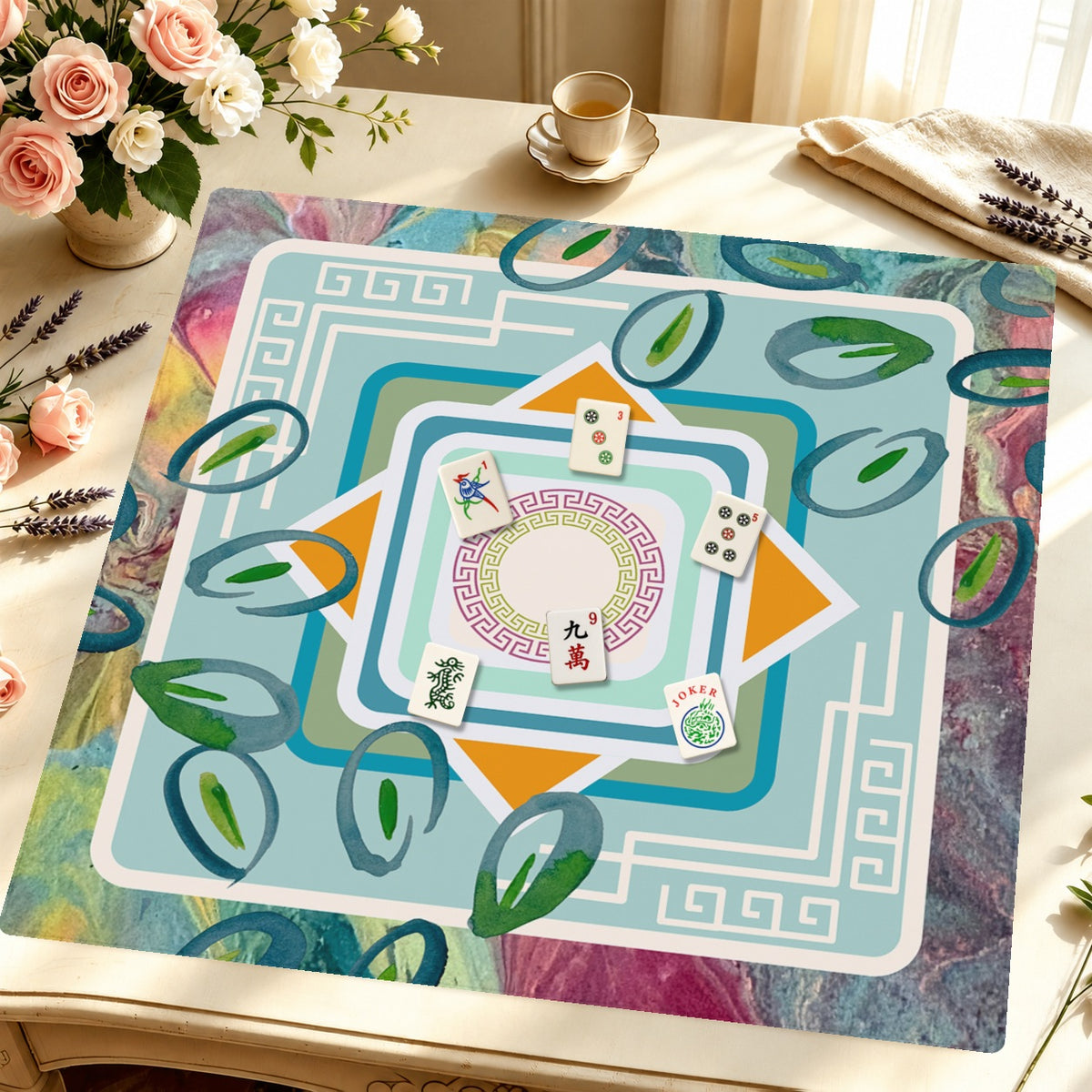 Olive You Madly — Styled Tile Table [styled-tile-table-square]