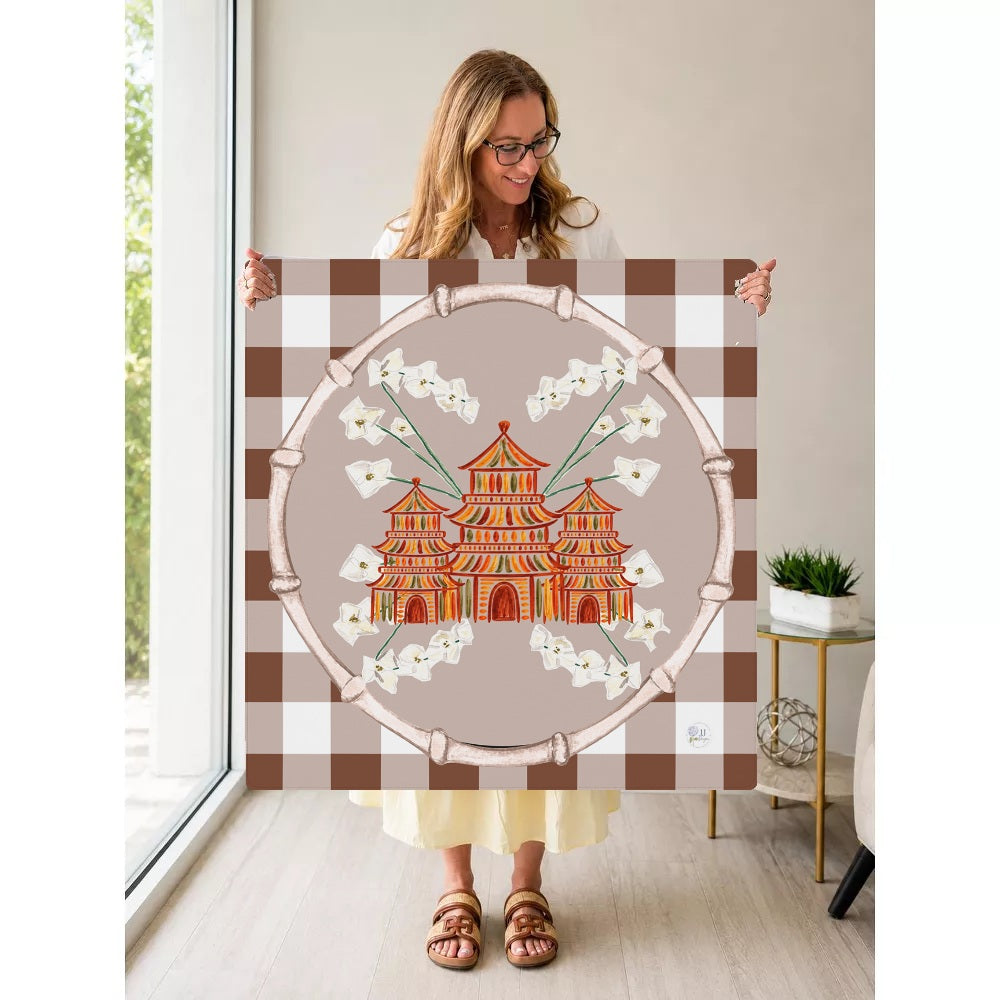Pagoda Village — Held Mat Portrait [held-mat-portrait-square]