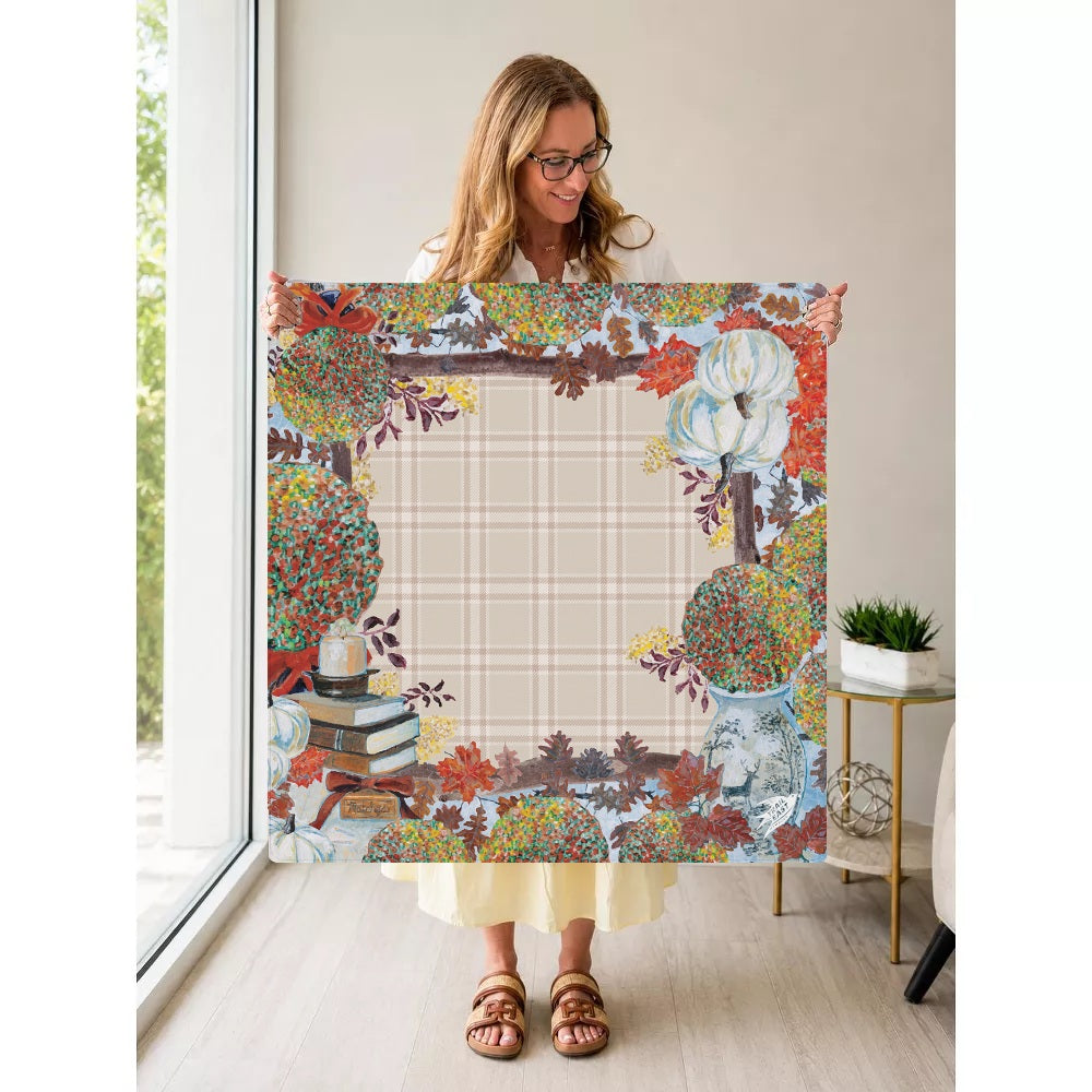 Painting Cozy Fall — Held Mat Portrait [held-mat-portrait-square]