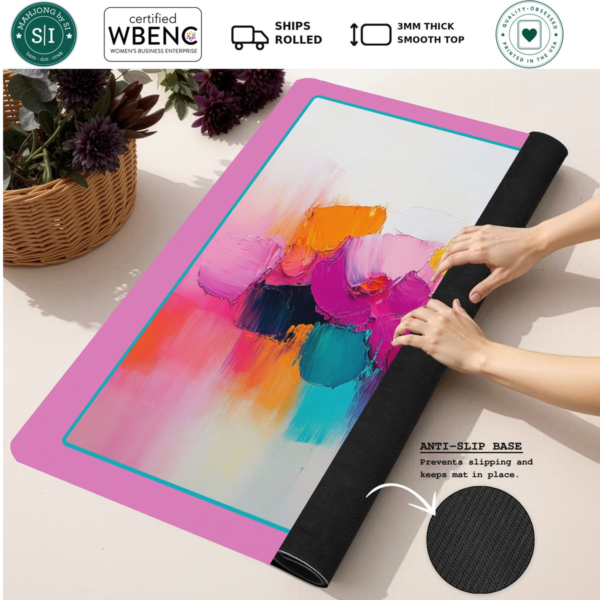 Palette Play — Rolled Mat Feature Image [rolled-feature-square]
