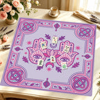 Mahjong by SI™ Palm Read My Tiles Mahjong Mat — Styled Tile Table [styled-tile-table-square]