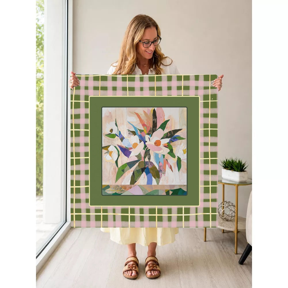 Paper Painting — Held Mat Portrait [held-mat-portrait-square]