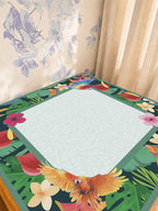 Mahjong by SI™ Paradise Blooms Mahjong Mat — Sunlit Detail [studio-detail-square]