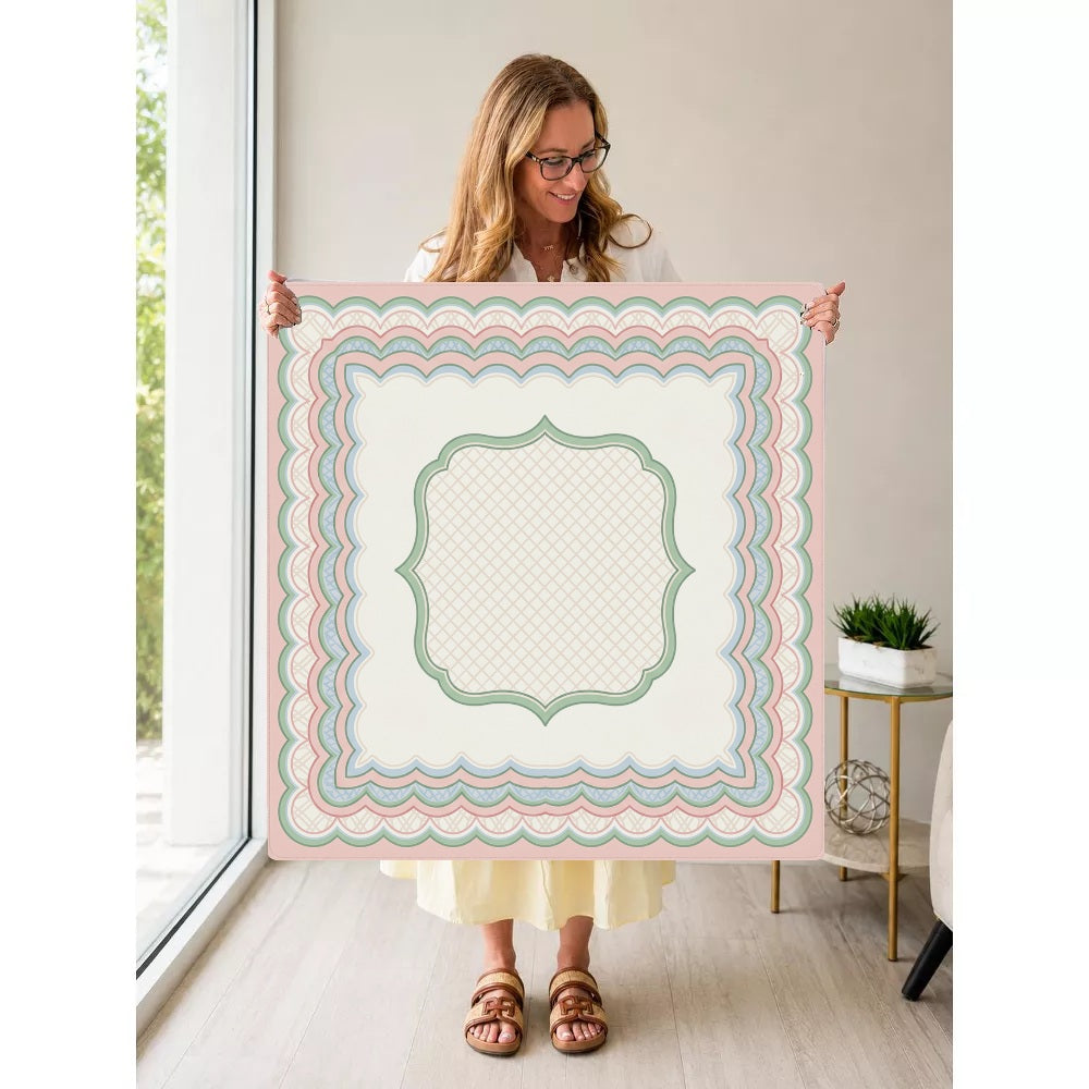 Mahjong by SI™ Pastel Perfection Mahjong Mat — Held Mat Portrait [held-mat-portrait-square]