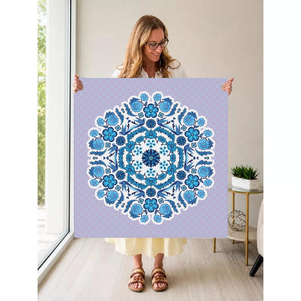 Pavo Azul — Held Mat Portrait [held-mat-portrait-square]