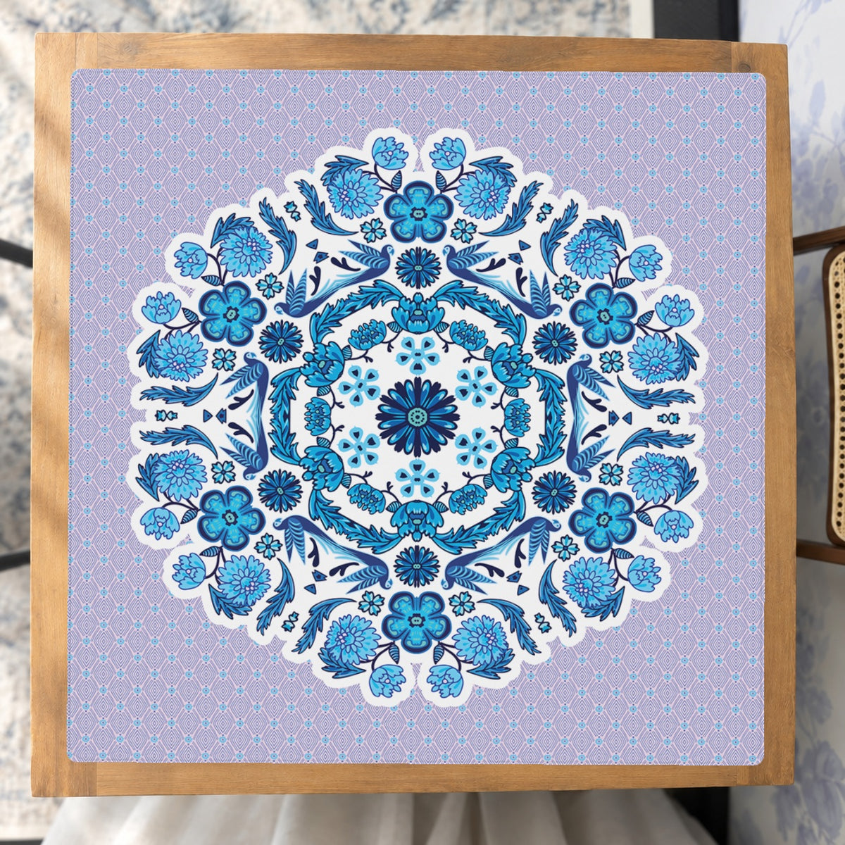 Pavo Azul — Studio Overhead [studio-overhead-square]