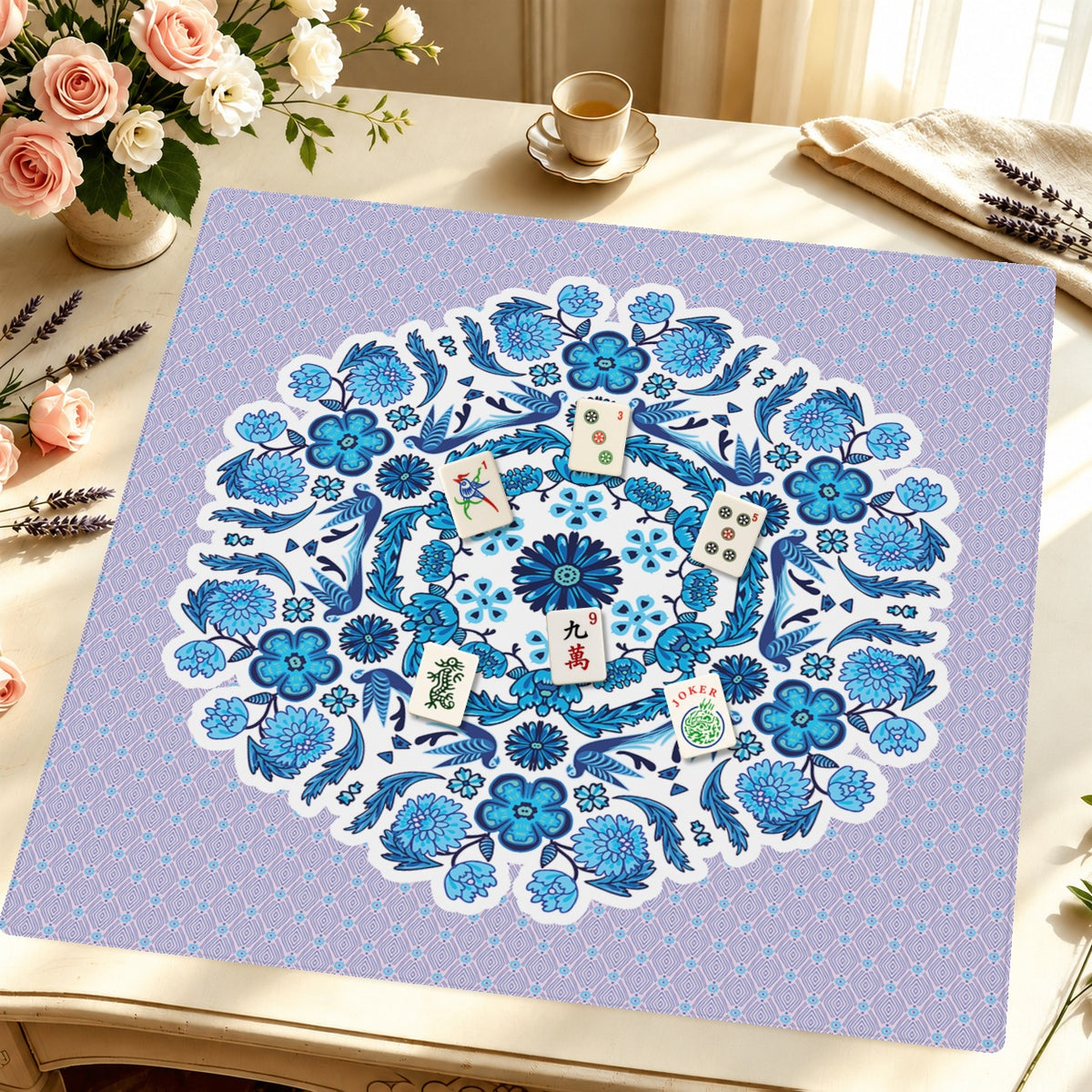 Pavo Azul — Styled Tile Table [styled-tile-table-square]
