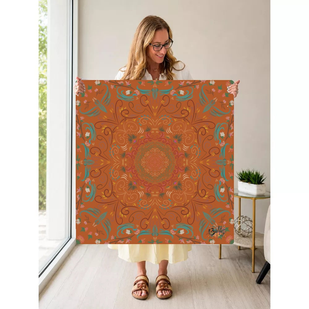 Peacock Palace Parade — Held Mat Portrait [held-mat-portrait-square]