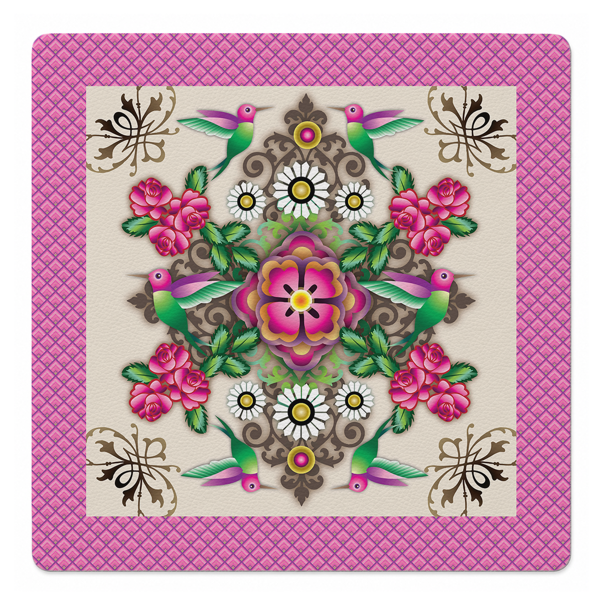 Ala Dorada Mahjong Mat by Catalina Estrada | Mahjong by SI