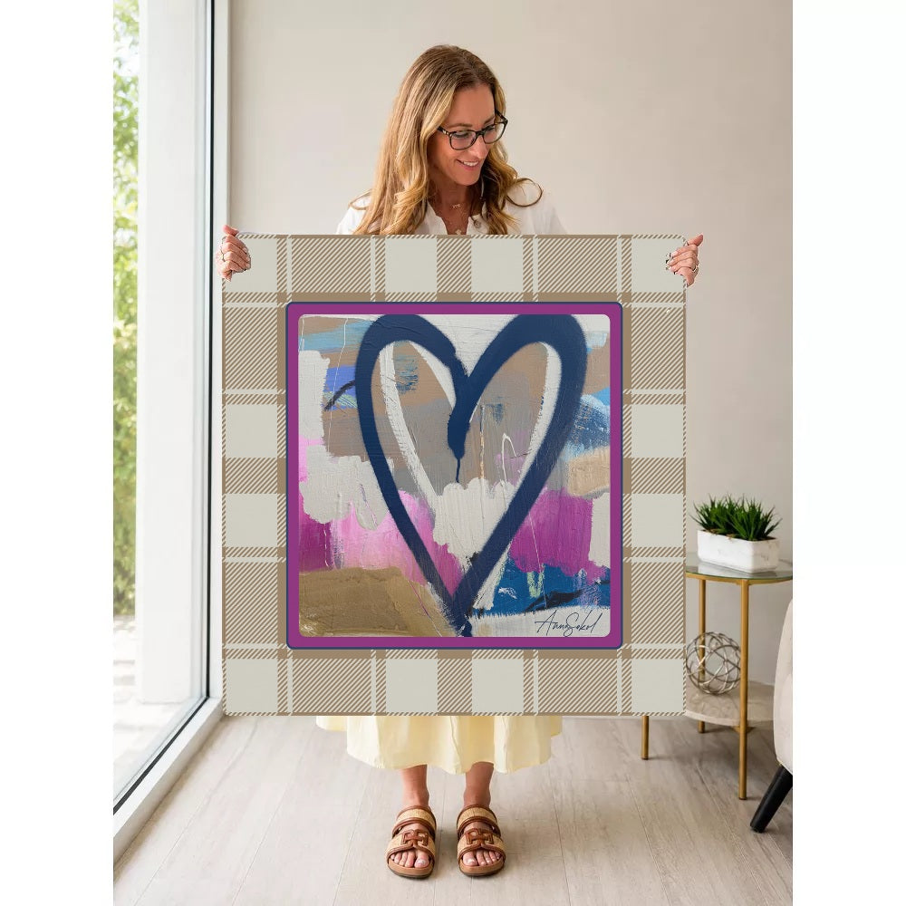 Plum & Plaid — Held Mat Portrait [held-mat-portrait-square]