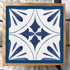 Mahjong by SI™ Point Taken Blue Mahjong Mat — Studio Overhead [studio-overhead-square]